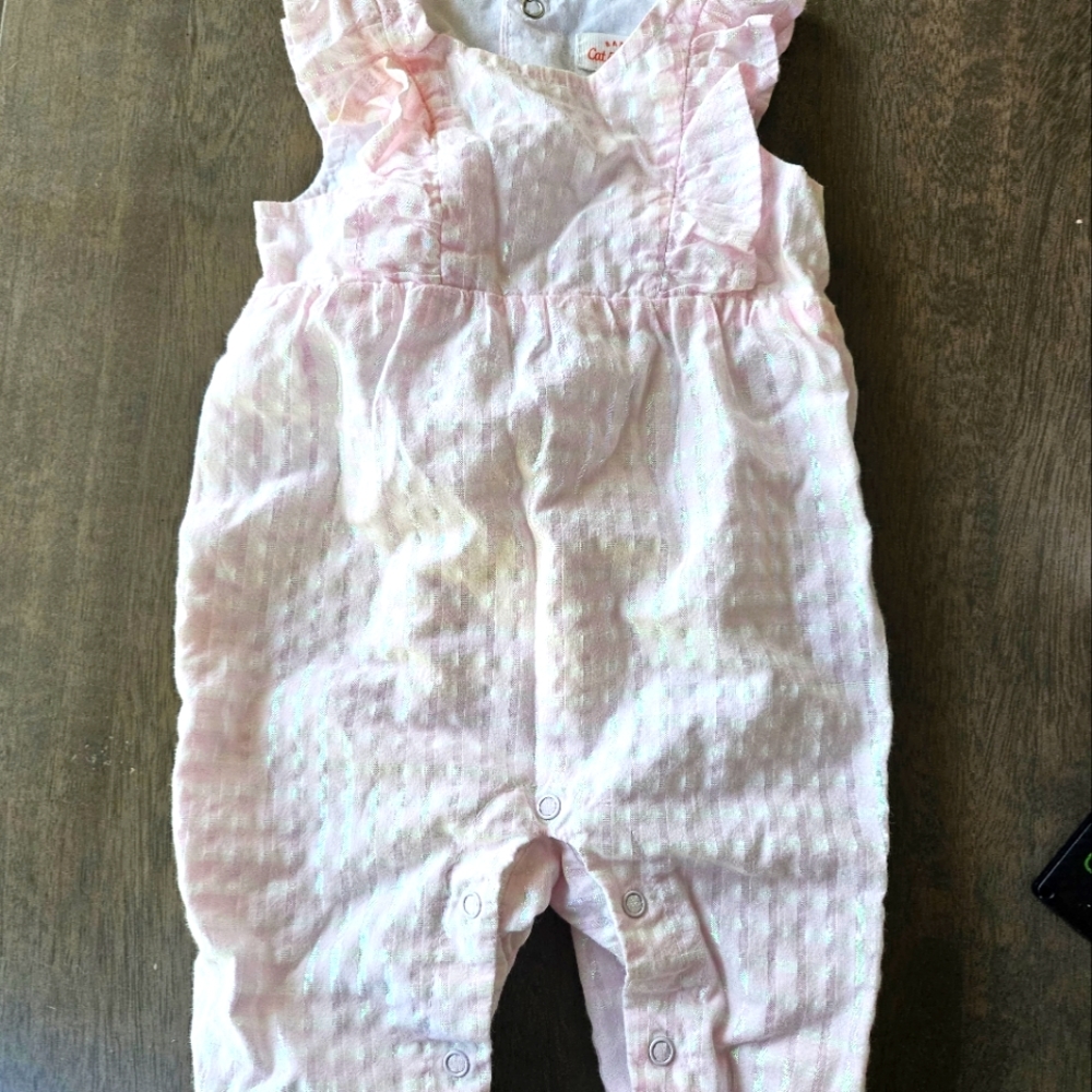 Baby girl Cat & Jack romper 0-3 months